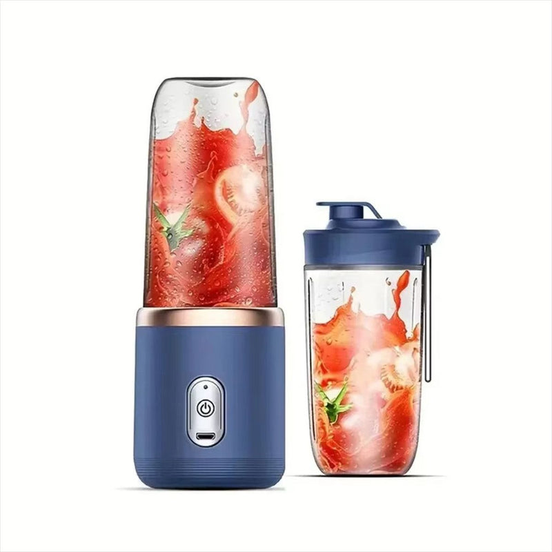 Mini Liquidificador - Portátil - Recarregável - 2 Copos